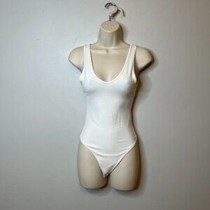 Abercrombie V-Neck Low Cut Bodysuit (XS)